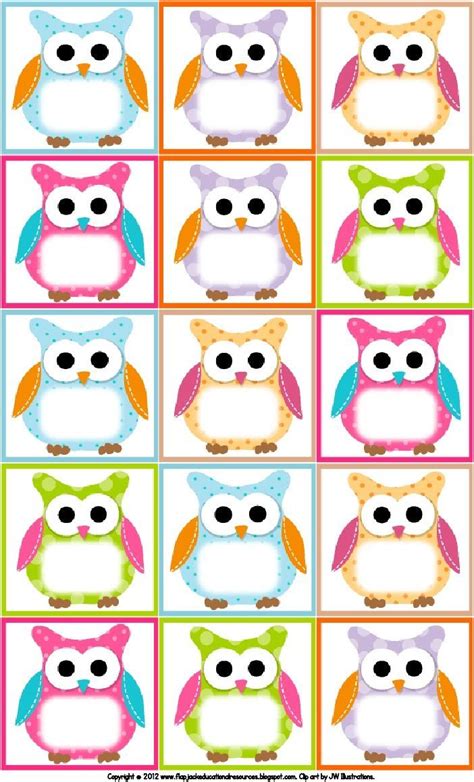 7 Best Images of Owl Themed Classroom Printables - Owl Classroom Theme 