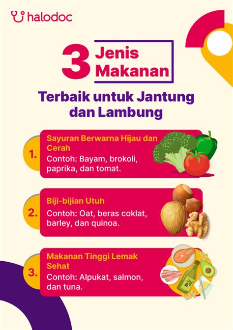 Jangan Dilewatkan Ini 5 Makanan Sehat Untuk Jantung Dan Lambung