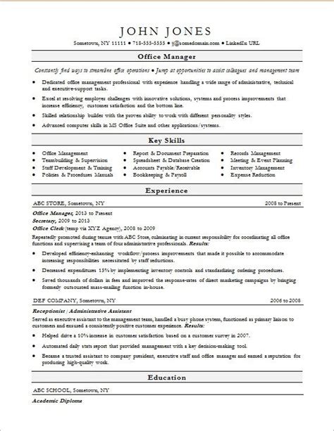 Make sure to add requirements, benefits, and perks. Office Manager Resume Sample | Monster.com