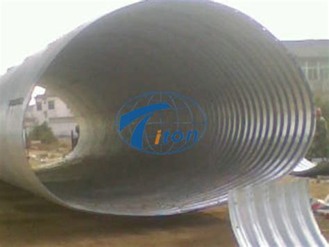 Corrugated Metal Pipe Arch Corrugated Steel Pipe Arch Hengshui Yitong