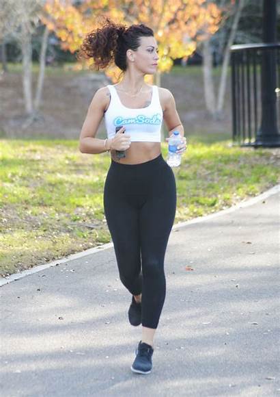 Victoria Banxxx Miami Yoga Bra Doing Sports