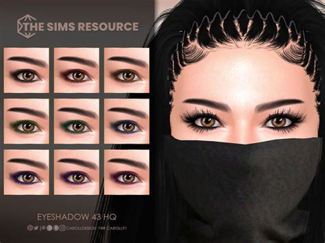 The Sims Resource Eyeshadow 43 Hq