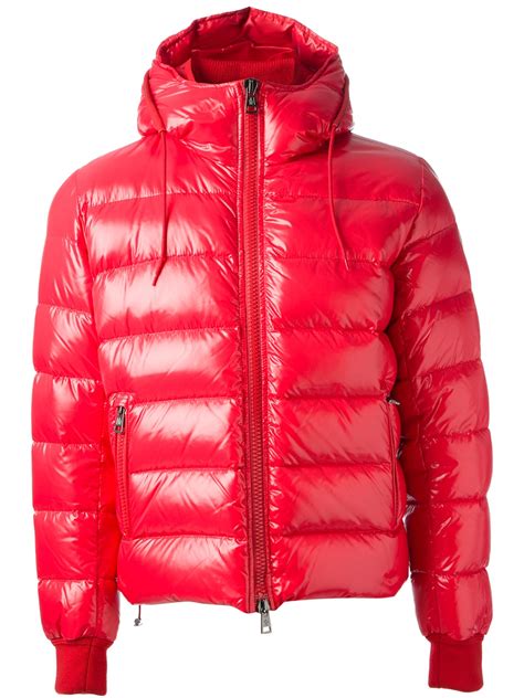 Moncler Maya Padded Jacket In Red For Men Lyst