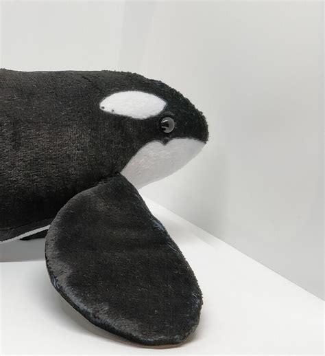 Keiko The Orca Plushie Killer Whale Plush Etsy