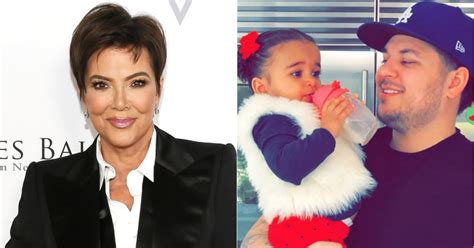 kris jenner says rob kardashian is so in love with daughter dream