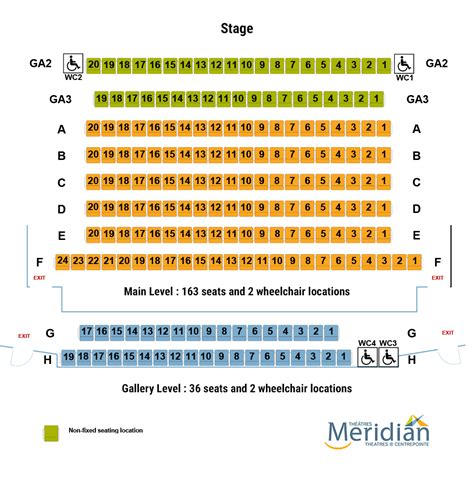 Les Lye Studio Theatre Standard Seating Meridian Theatres Centrepointe