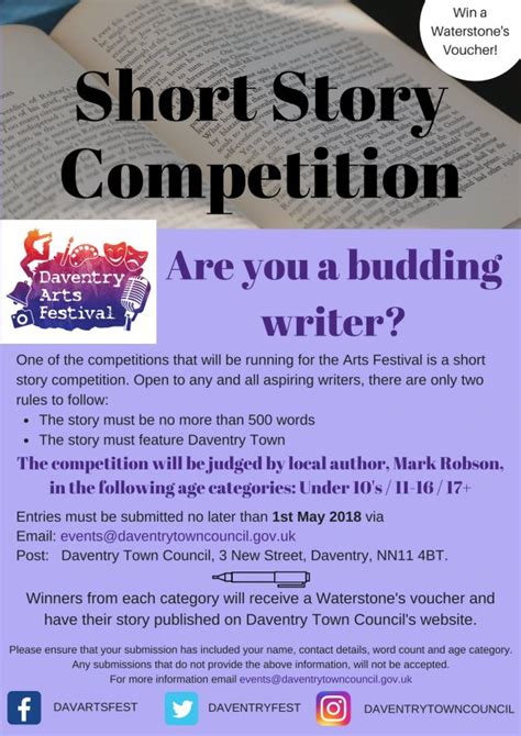 Story Writing Competition Ideas