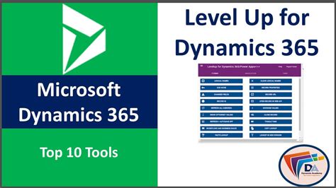 Level Up For Dynamics 365 Power Apps Crm Microsoft Dynamics 365