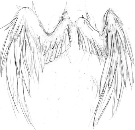 Randomraveparty Deviantart Sketchy Sketch Wings By Onsketchy