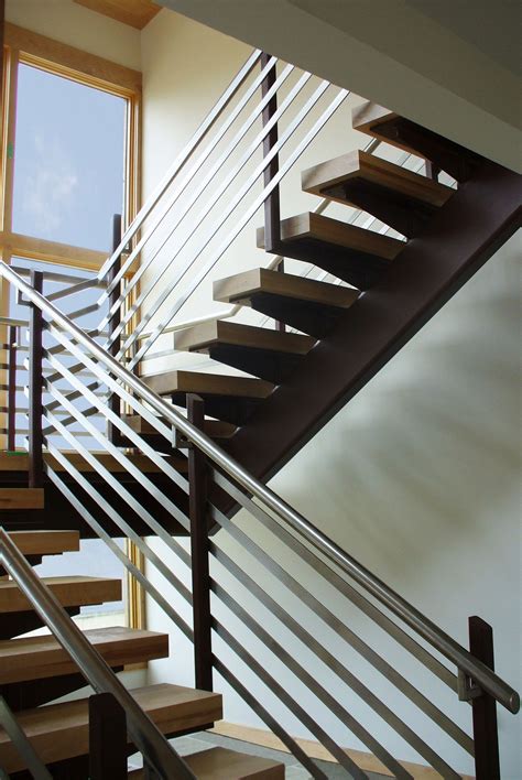 Open Staircase Contemporary Home Ancram Ny By Sloan Architects