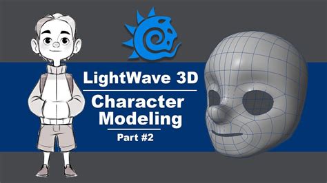 Character Modeling Part 2 In Lightwave 3d Youtube