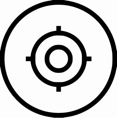 Target Icon Shoot Mission Circle Svg Ui