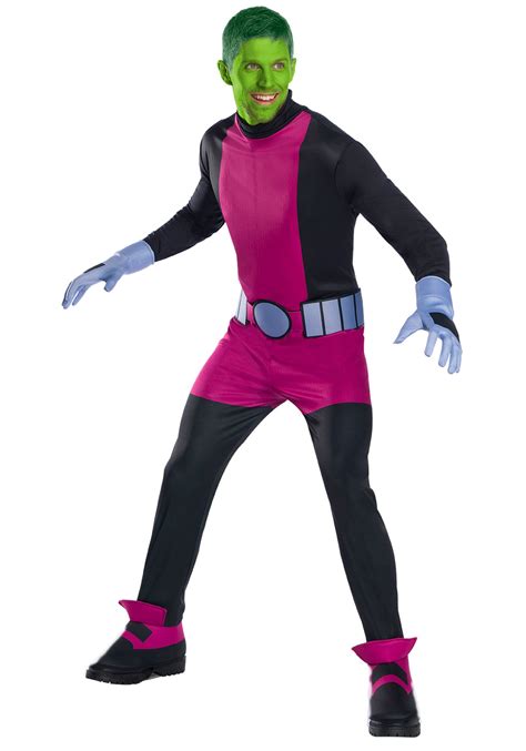 Teen Titan Beast Boy Adult Costume