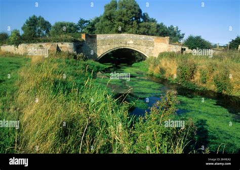 Wiveton Norfolk Medieval Bridge River Glaven Old English Stone