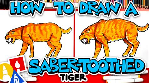 Https://techalive.net/draw/how To Draw A Saber Tooth Tiger