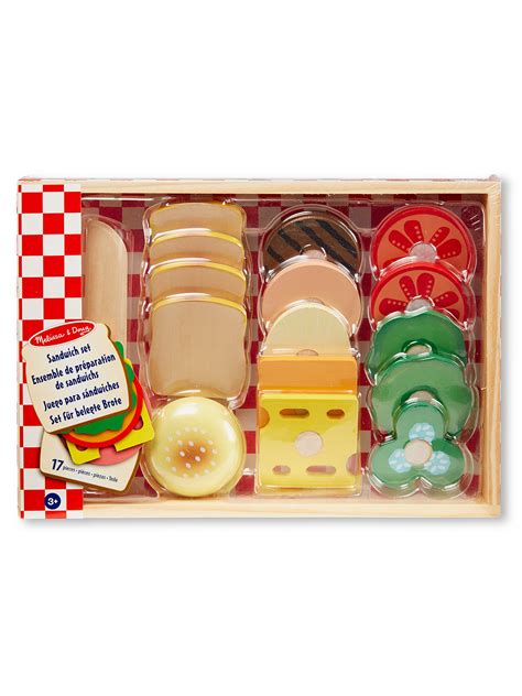 Melissa And Doug Wooden Sandwich Set At John Lewis And Partners