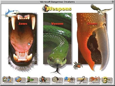 Microsoft Dangerous Creatures Macintosh Repository