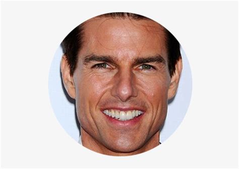 Tom Cruise Smile Crooked Tom Cruise Transparent Png 500x500 Free