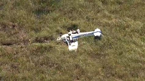 Pilot Student Ok After Small Plane Crash Lands In Everglades Wsvn