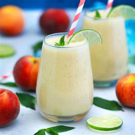 Peach Smoothie Recipe - Sweet and Savory Meals