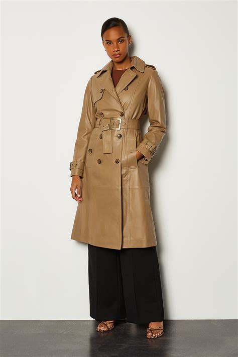The Best Leather Trench Coats For Right Now Viva Uk Lifestyle Magazine