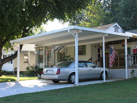 Aluminum Carport Attached To House Physicsdrawings