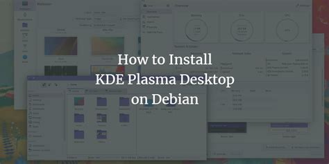 How To Install Kde Plasma Desktop On Debian Vitux