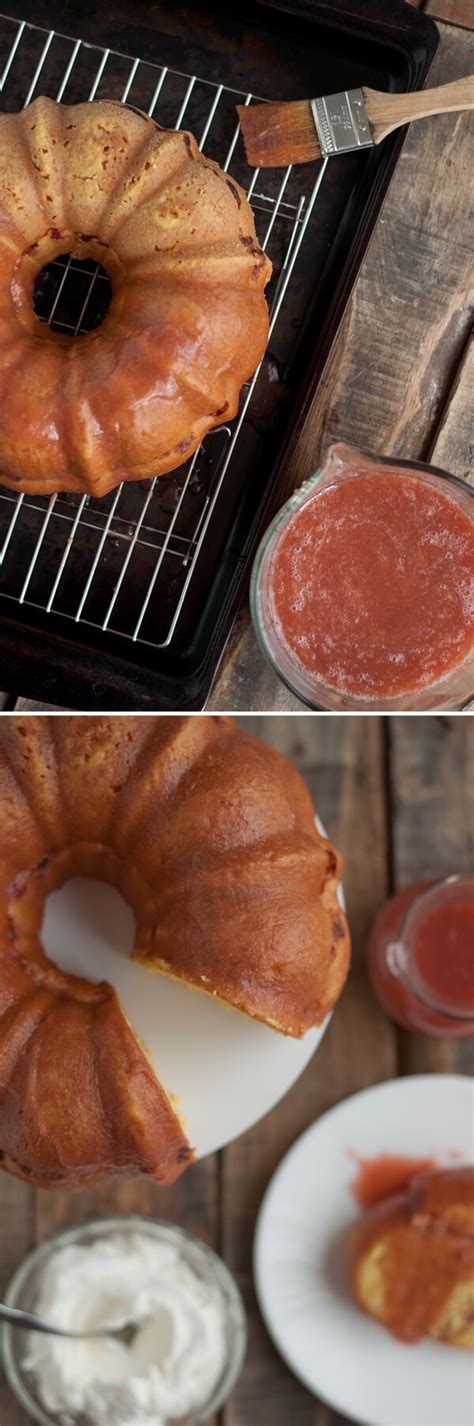 Recipe Rhubarb Bundt Cake With Rhubarb Syrup This Heart Of Mine