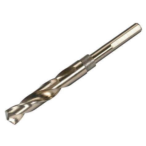 Reduced Shank Twist Drill Bits 15mm High Speed Steel Hss 6542 With 10mm