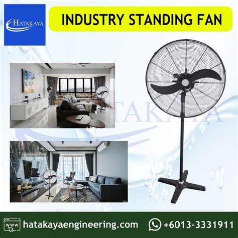 Htky 26 Industrial Stand Fan Kipas Kilang Industrial Fan 26