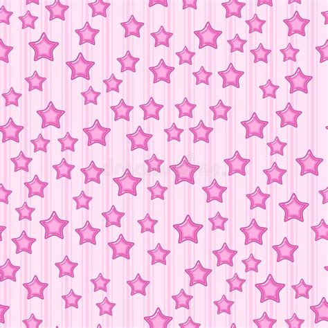 Star Seamless Pattern On White Background Paper Print Design Stock