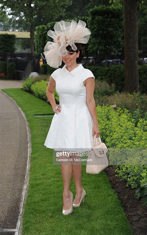 Lisa Scott Lee Attends Day 4 Of Royal Ascot At Ascot Racecourse On