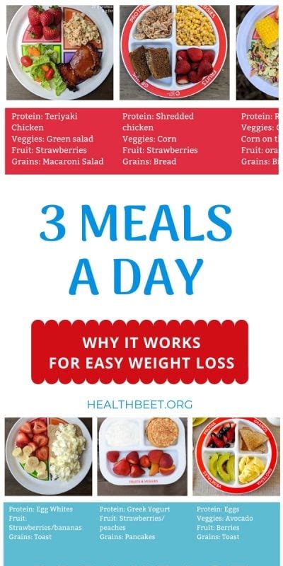 Eat Three Meals A Day Ondiet