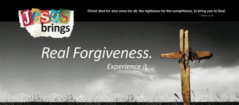 Jesus Brings Real Forgiveness St Andrews Presbyterian Church Perth On