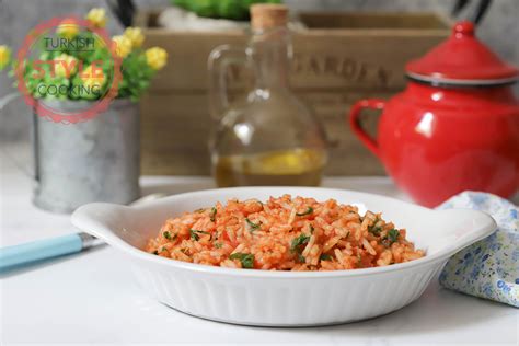Rice Pilav With Tomatoes And Rocket Turkish Style Cooking