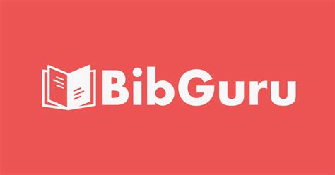 Bibguru A New Free Apa Harvard And Mla Citation Generator