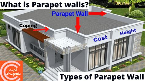 What Is Parapet Wall Types And Uses Of Parapet Wall