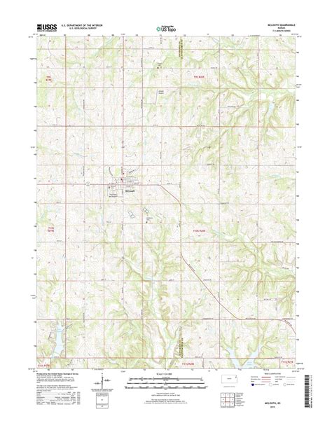Mytopo Mclouth Kansas Usgs Quad Topo Map