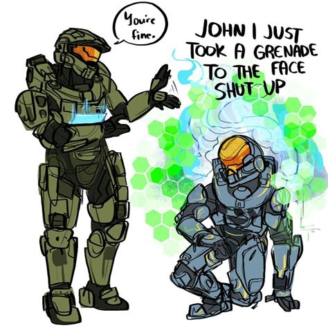 Halo Master Chief Kelly Eagle And The Rabbit Halo Funny Halo Game Halo Master Chief