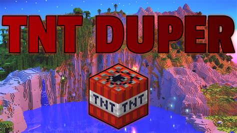 How To Build An Tnt Duper In Minecraft Working In 1194 Youtube