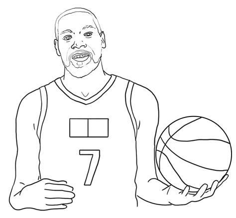 cool kevin durant coloring page download print or color online for free