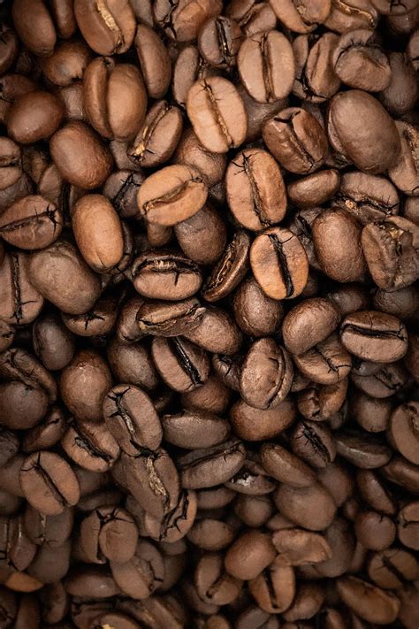 Food Coffee Macro Grains Coffee Beans Grain Hd Phone Wallpaper