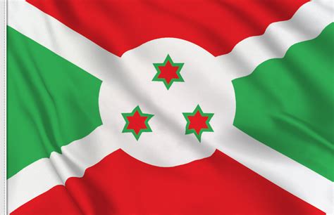 Africa's total land area is approximately 11,724,000 square miles (30,365,000 square km). Burundi Flag