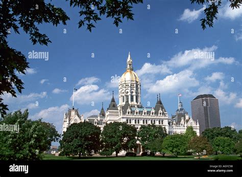 Hartford Connecticut State Capitol Building Stock Photo Alamy