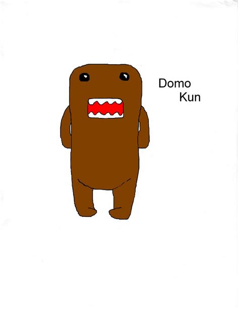 Domo Kun Color By Xoxoluvrbubixoxo On Deviantart