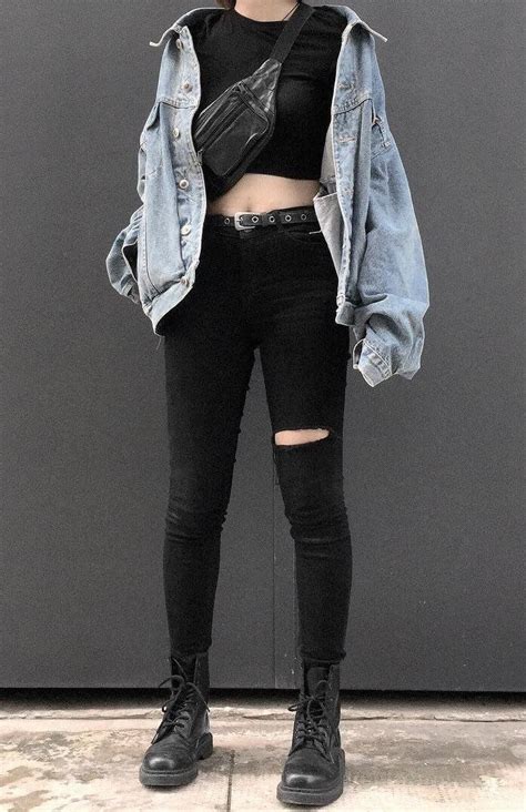 25 More Dark Grunge Looks To Check Out Grunge Outfits Fashion Cool