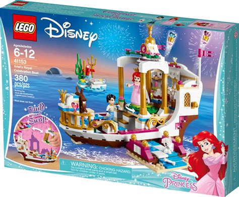 Lego 41153 Disney Princess Ariels Royal Celebration Boat Ages 6 12 Spielzeug Lego Bau