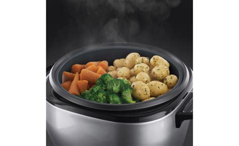 Russell Hobbs Turbo 10 Cup Rice Cooker Black RHRC20BLK Retravision
