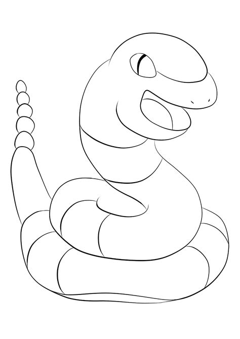 New Pokemon Arbok Coloring Pages Coloring Pages