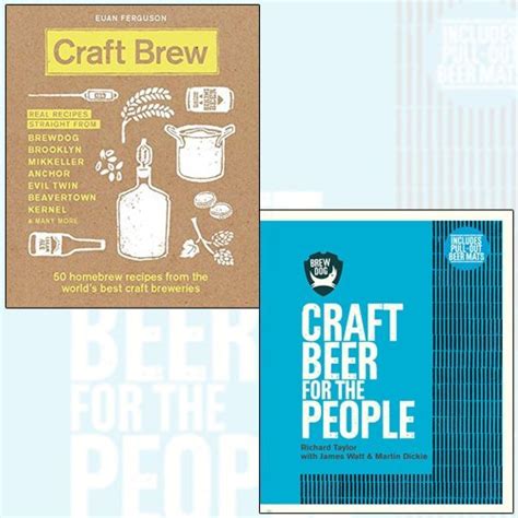 Brewdogcraft Brew 2 Books Collection Set Craft Beer For The People
